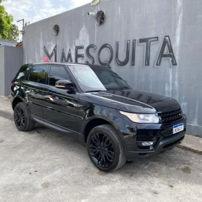 LR RANGE ROVER SPORT 3.0 BLINDADO 2015 – PRETO – DIESEL