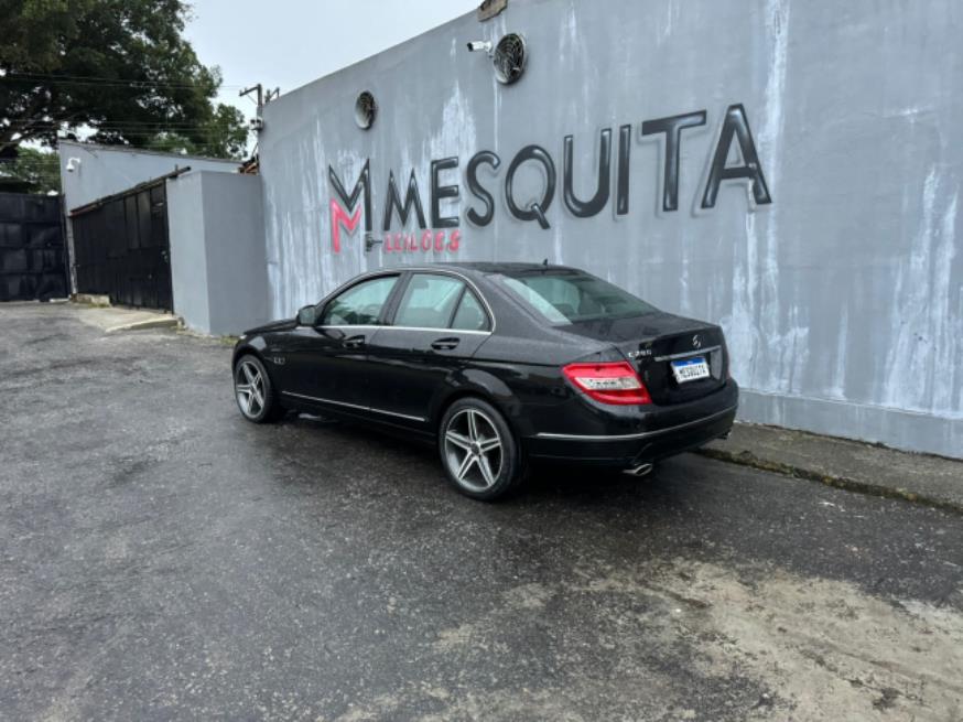 Foto ilustrativa 7 - M. BENZ C280 AVANTGARDE 2008 – PRETO – GASOLINA