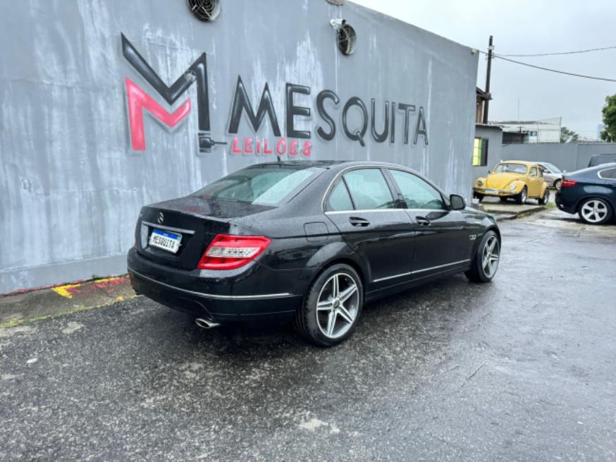 Foto ilustrativa 94 - M. BENZ C280 AVANTGARDE 2008 – PRETO – GASOLINA