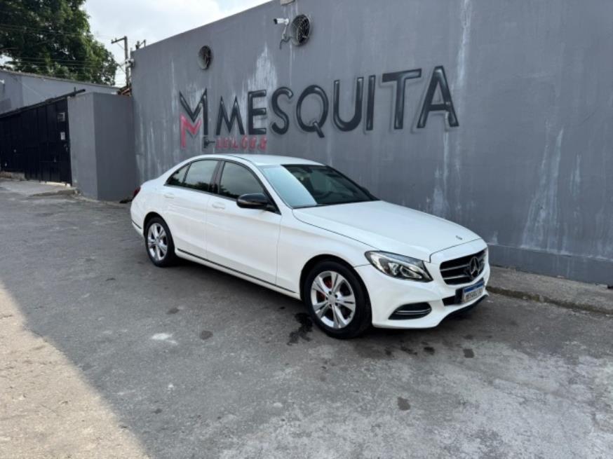 Foto ilustrativa 1 - MERCEDES BENZ C180 2015 – BRANCA – GASOLINA