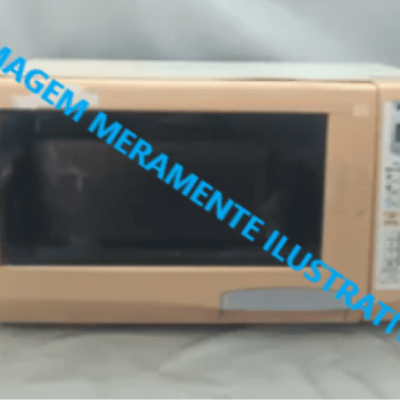Microondas Panasonic, antigo, cor bege