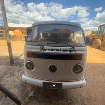 MICROONIB VW/KOMBI LOTACAO, ALCOOL, BRANCA, 2002/2003, CHASSI: …06327, NO ESTADO EM QUE SE ENCONTRA.