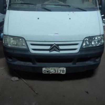 MICROONIBUS, CITROEN/JUMPER M33M, 23S, BRANCA, 2013/2014, DIESEL, CHASSI: 935ZBWMMBE2127883, RENAVAM: 00595622828, NO ESTADO EM QUE SE ENCONTRA.