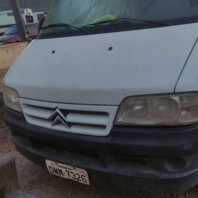 MICROONIBUS, CITROEN/JUMPER M33M 23S, BRANCA, 2013/2014, DIESEL, CHASSI: 935ZBWMMBE2128375, RENAVAM: 00597080860, NO ESTADO EM QUE SE ENCONTRA.