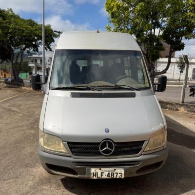 MICROONIBUS, I/M.BENZ 413CDI SPRINTERM, DIESEL, PRATA, 2010/2011, CHASSI: 8AC904663BE042633, RENAVAM: 00274701510, NO ESTADO EM QUE SE ENCONTRA.