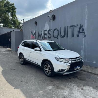 MITSUBISHI OUTLANDER 3.0 GT 2016  – BRANCA – GASOLINA/GNV