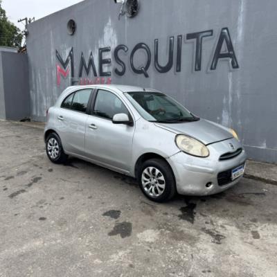 NISSAN MARCH S 1.6 2014 – PRATA – FLEX