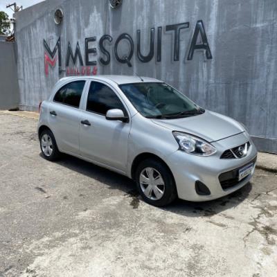 NISSAN MARCH S 2017 – PRATA – FLEX