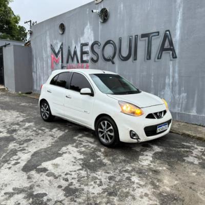 NISSAN MARCH SL 2016 – BRANCO – FLEX