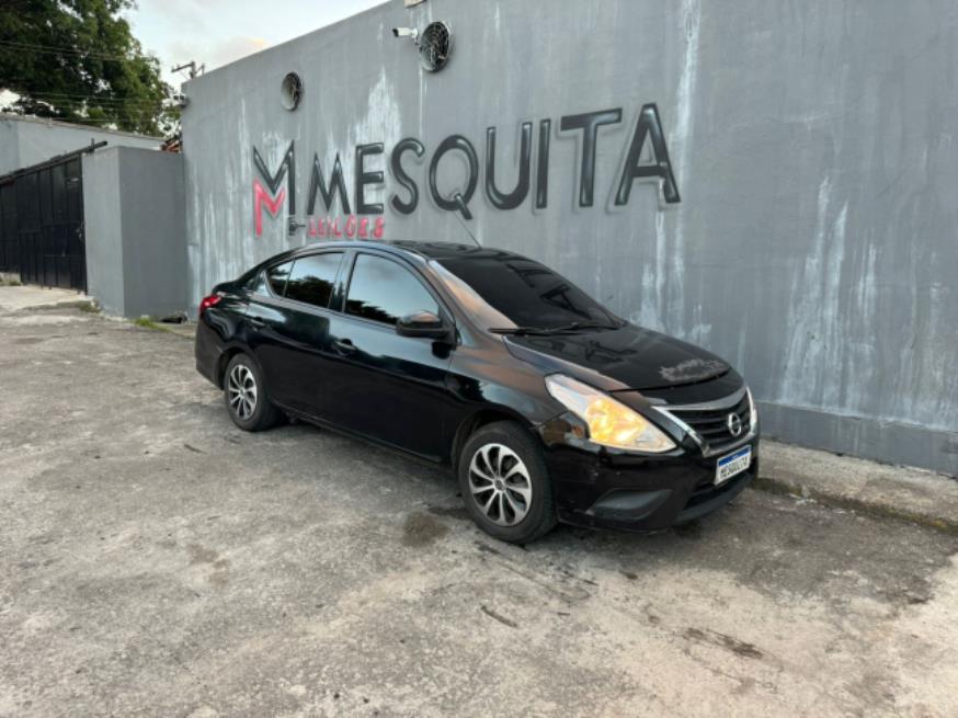 Foto ilustrativa 1 - NISSAN VERSA FLEXSTART 2019 – PRETO – GASOLINA