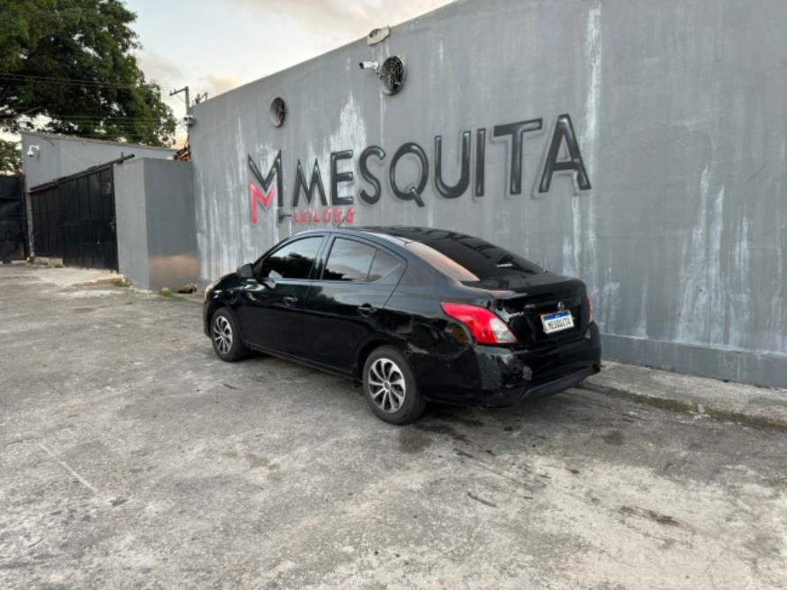 Foto ilustrativa 2 - NISSAN VERSA FLEXSTART 2019 – PRETO – GASOLINA