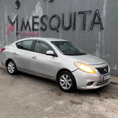 NISSAN VERSA SL 1.6 2013 – PRATA – FLEX/GNV