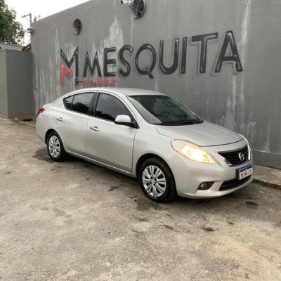 NISSAN VERSA SV FLEX 2013 – PRATA – GASOLINA