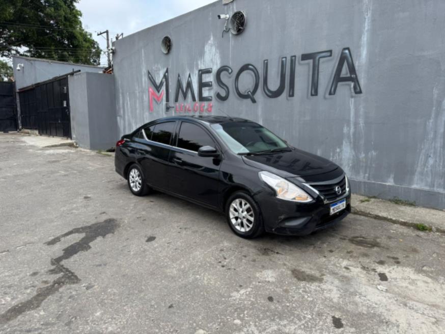 Foto ilustrativa 1 - NISSAN VERSA SV FLEX 2017 – PRETO – GASOLINA