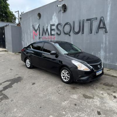 NISSAN VERSA SV FLEX 2017 – PRETO – GASOLINA
