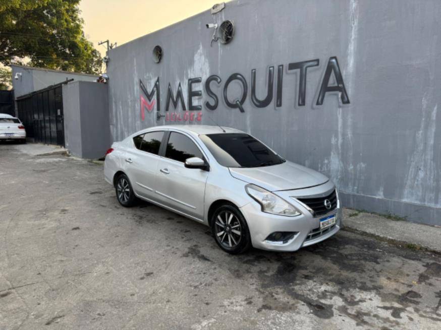 Foto ilustrativa 1 - NISSAN VERSA UNIQUE 1.6 2018 – PRATA – FLEX