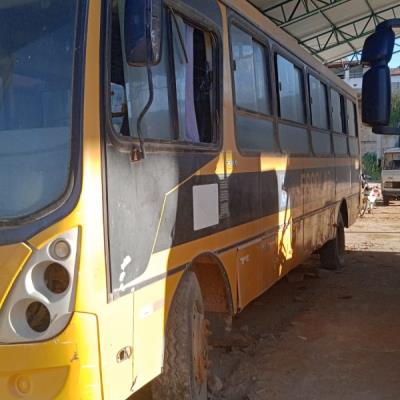 ONIBUS VW/15.190 EOD ESC.SUPER, DIESEL, AMARELO, 2010/2010, CHASSI: …20533, NO ESTADO EM QUE SE ENCONTRA.