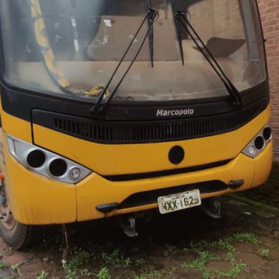 ONIBUS, VW/15.190 EOD ESCOLAR HD, AMARELA, 2012/2013, DIESEL, CHASSI: 9532E82W0DR302606, RENAVAM: 00490703666, NO ESTADO EM QUE SE ENCONTRA.