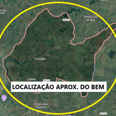 Parte ideal correspondente a 50% de imóvel rural c/ 12,10