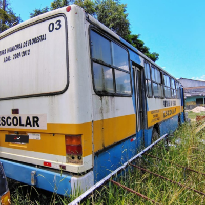 PAS/ONIBUS M.BENZ/OF 1318, 1GG4/1GG5, DIESEL, AZUL,CHASSI:…06486, NO ESTADO EM QUE SE ENCONTRA.