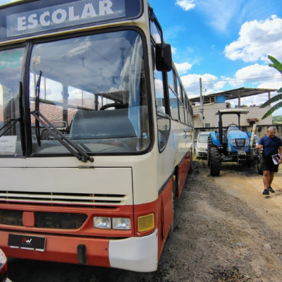 PAS/ONIBUS M.BENZ/OF 1620, 1GG7/1GG8, DIESEL, BEGE, CHASSI: …31271, NO ESTADO EM QUE SE ENCONTRA.