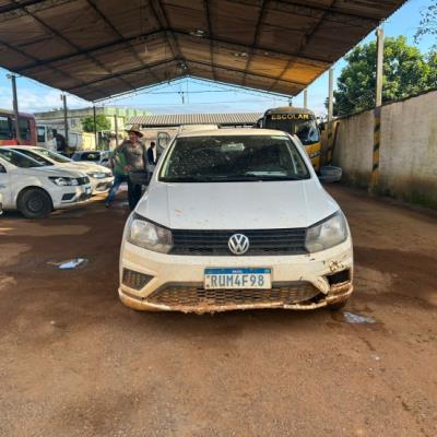 PASSAGEIRO AUTOMOVEL, VW/GOL MPI, BRANCA, ALCOOL/GASOLINA, 2022/2023, CHASSI: 9BWAG45UXPT011539, RENAVAM: 01301572540, NO ESTADO EM QUE SE ENCONTRA.
