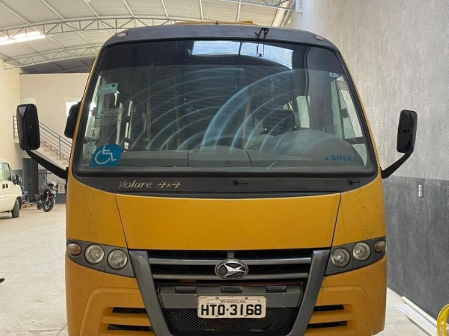 Foto ilustrativa 1 - PASSAGEIRO / ONIBUS MPOLO/VOLARE V8L 4X4 EO, 2013/2013, DIESEL, PLACA HTO – 3B68, RENAVAM: 00552300616, CHASSI: 93PB58M1MDC046971, NO ESTADO EM QUE SE ENCONTRA.