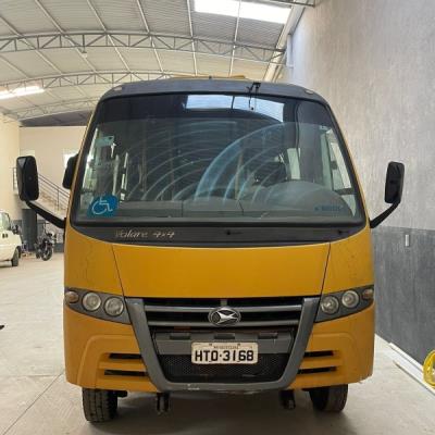 PASSAGEIRO / ONIBUS MPOLO/VOLARE V8L 4X4 EO, 2013/2013, DIESEL, PLACA HTO – 3B68, RENAVAM: 00552300616, CHASSI: 93PB58M1MDC046971, NO ESTADO EM QUE SE ENCONTRA.