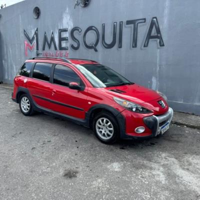 PEUGEOT 207 SW ESCAPADE 1.6 2011 – VERMELHO – FLEX