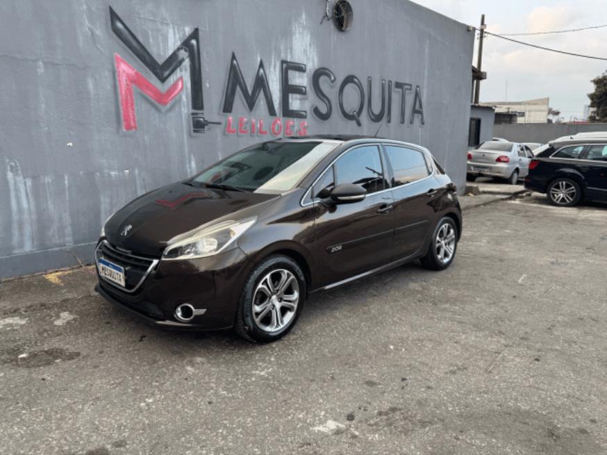 Foto ilustrativa 3 - PEUGEOT 208 GRIFEE 2014 – MARROM – FLEX