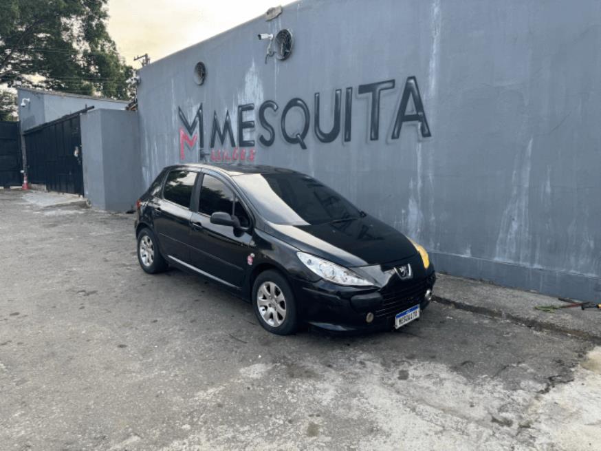 Foto ilustrativa 1 - PEUGEOT 307 PRESENCE 2008 – PRETA – FLEX