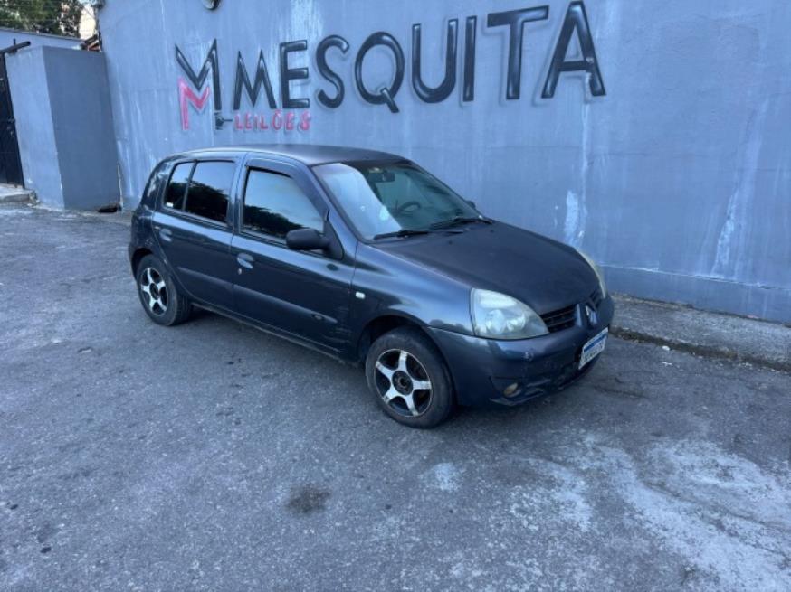 Foto ilustrativa 1 - RENAULT CLIO AUTHENTIQUE 2008 – CINZA – FLEX