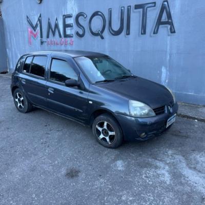 RENAULT CLIO AUTHENTIQUE 2008 – CINZA – FLEX