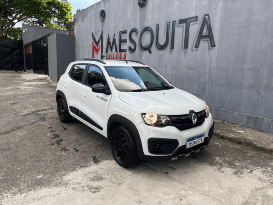 Foto ilustrativa 1 - RENAULT KWID OUTSIDER 2022 – BRANCA – FLEX