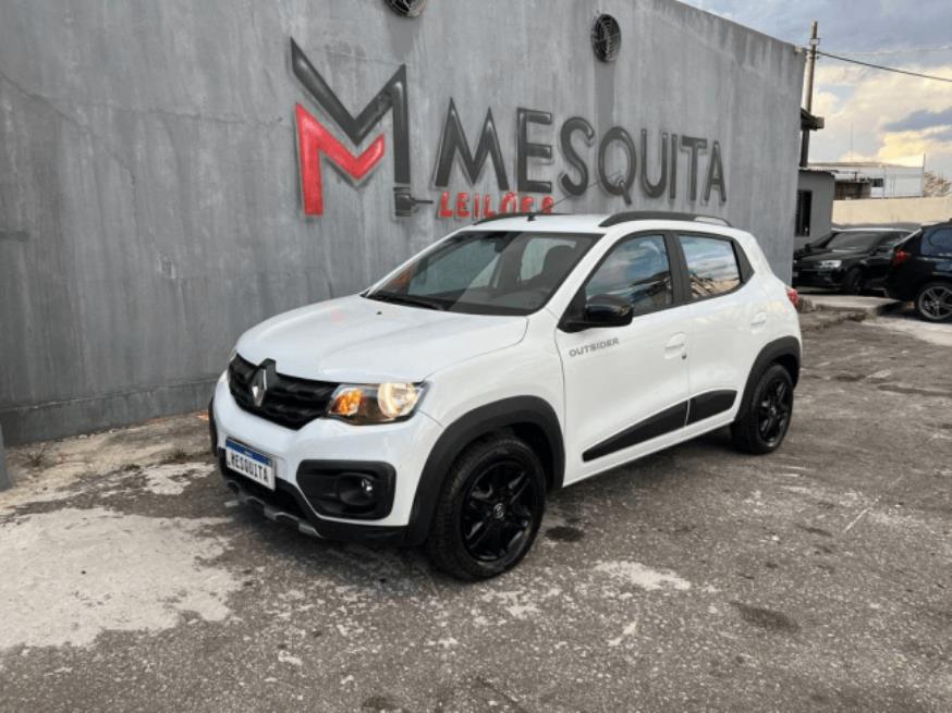 Foto ilustrativa 2 - RENAULT KWID OUTSIDER 2022 – BRANCA – FLEX