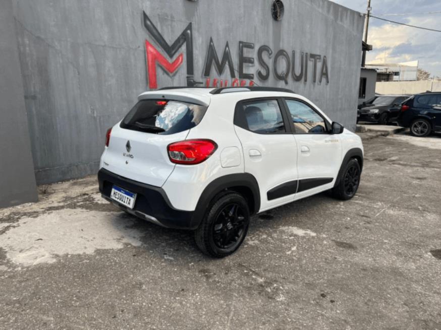 Foto ilustrativa 5 - RENAULT KWID OUTSIDER 2022 – BRANCA – FLEX