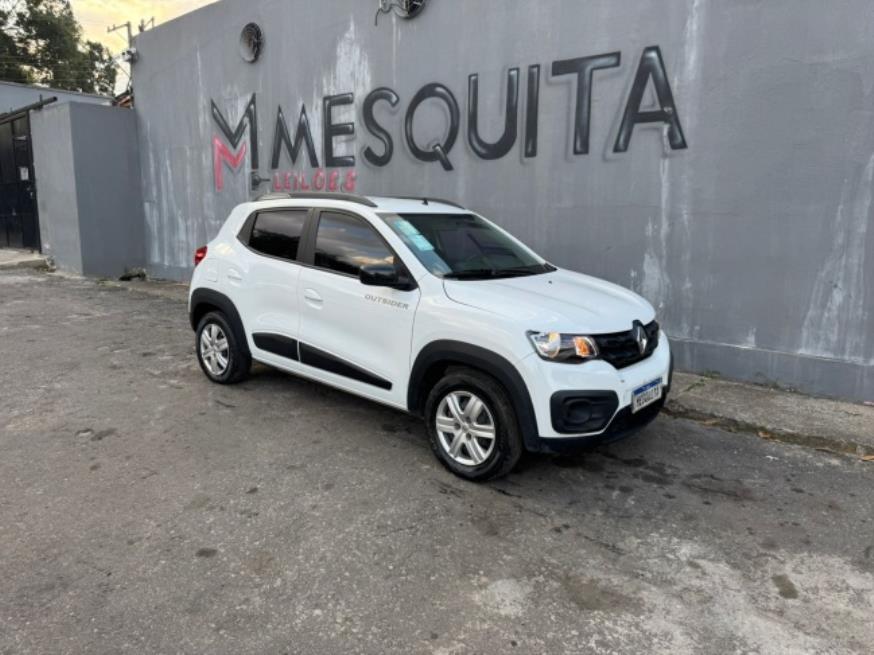 Foto ilustrativa 1 - RENAULT KWID OUTSIDER 2022 – BRANCO – FLEX/GNV