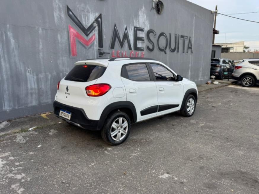 Foto ilustrativa 4 - RENAULT KWID OUTSIDER 2022 – BRANCO – FLEX/GNV