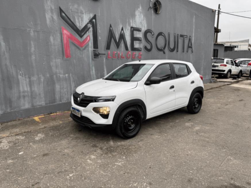 Foto ilustrativa 3 - RENAULT KWID ZEN 2024 – BRANCO – FLEX