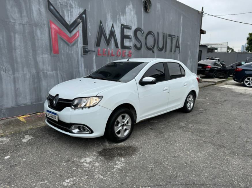 Foto ilustrativa 3 - RENAULT LOGAN DYNAMIQUE 2014 – BRANCO – FLEX/GNV