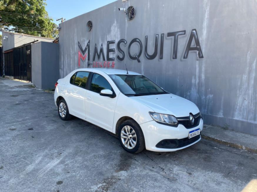 Foto ilustrativa 1 - RENAULT LOGAN EXP 2016 – BRANCO – FLEX/GNV