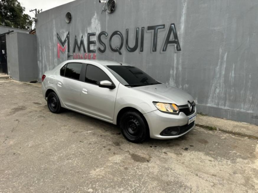 Foto ilustrativa 1 - RENAULT LOGAN EXP 2017 – PRATA – FLEX/GNV