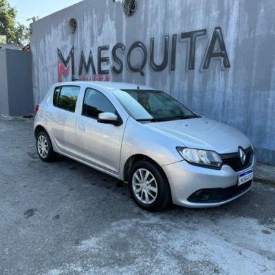 RENAULT SANDERO AUTHENTIQUE 2016 – PRATA – FLEX