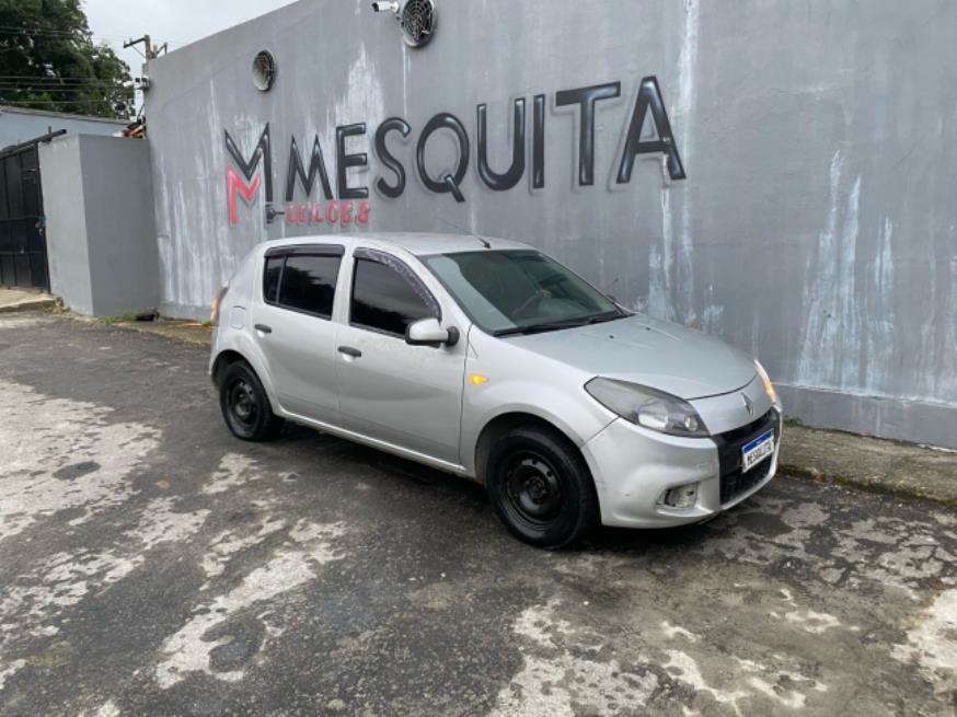 Foto ilustrativa 1 - RENAULT SANDERO EXP 2014 – PRATA – FLEX