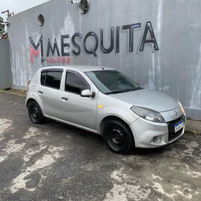 RENAULT SANDERO EXP 2014 – PRATA – FLEX