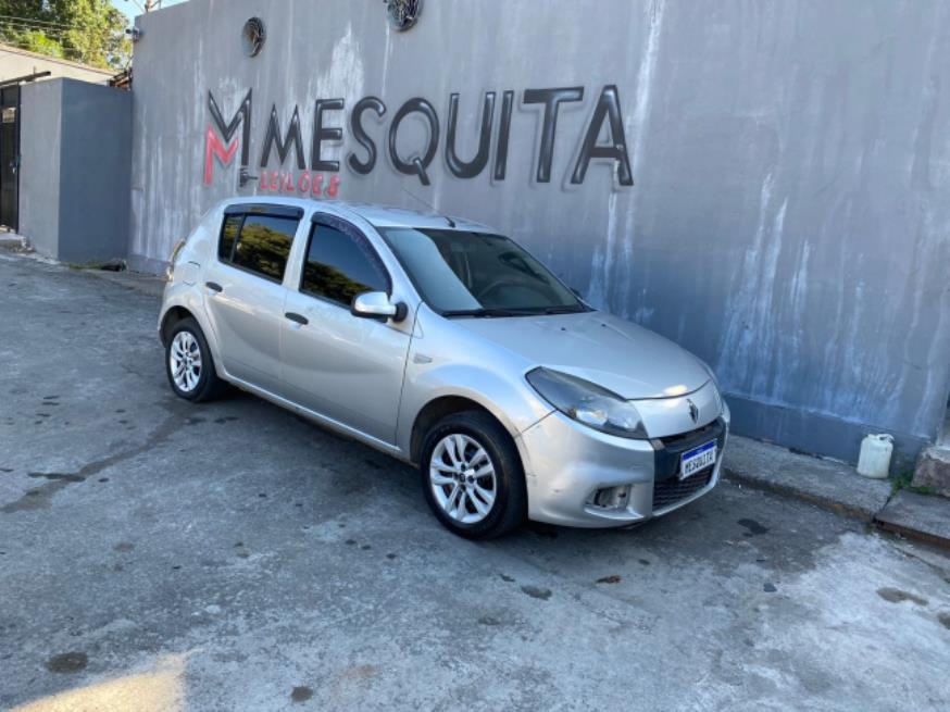 Foto ilustrativa 1 - RENAULT SANDERO EXP 2014 – PRATA – FLEX