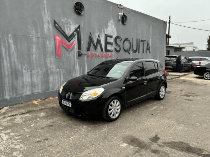 Foto ilustrativa 5 - RENAULT SANDERO EXPRESSION 2009 – PRETO – FLEX
