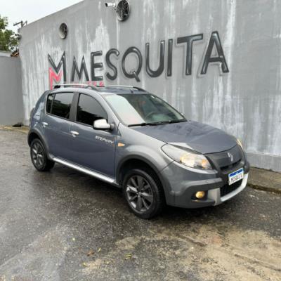 RENAULT SANDERO STEPWAY 2013 – CINZA – FLEX