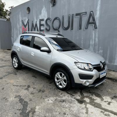 RENAULT SANDERO STEPWAY 2016 – PRATA – GASOLINA
