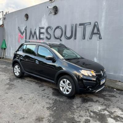 RENAULT SANDERO STEPWAY 2017 – PRETO – GASOLINA